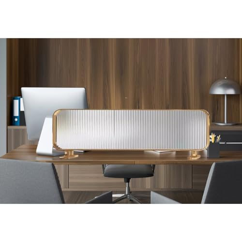 Hauteur 60 cm cloison de séparation verre pour intimité bureau open space