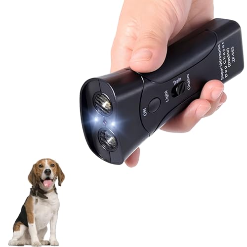 Anti Barking Device for Dogs Outdoor Indoor, Ultrasonic Dog Bark Deterrent Devices for Own Neighbor's,Portable Barks No More Dog Training Barking Control Tool - Stop Bad Behavior Up to 33 FT