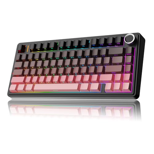 【新品同様】AULA F75 メカニカルキーボード｜RGB・無線対応・高性能！ Amazon | MechLands AULA F75 PRO 75% コンパクトカスタム