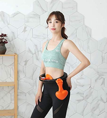 LLT Never Falling Smart Hula Hoops with Auto Counting, Detachable Weight Adjustable Hoola Hoops for Home Workout