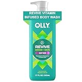 OLLY Revive Body Wash with Magnesium, Electrolytes & Vitamin B12– Nourishing Cleanser for Skin Barrier Repair, Deep Hydration, Refreshing Nerolidew Scent, 17 oz