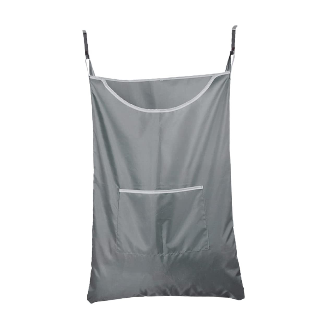 Zerodeko 3pezzi Borsa Per Biancheria Sporca Resistente Organizer Semplice Per Bagno e Lavanderia Per Vestiti e Oggetti Vari Grigia
