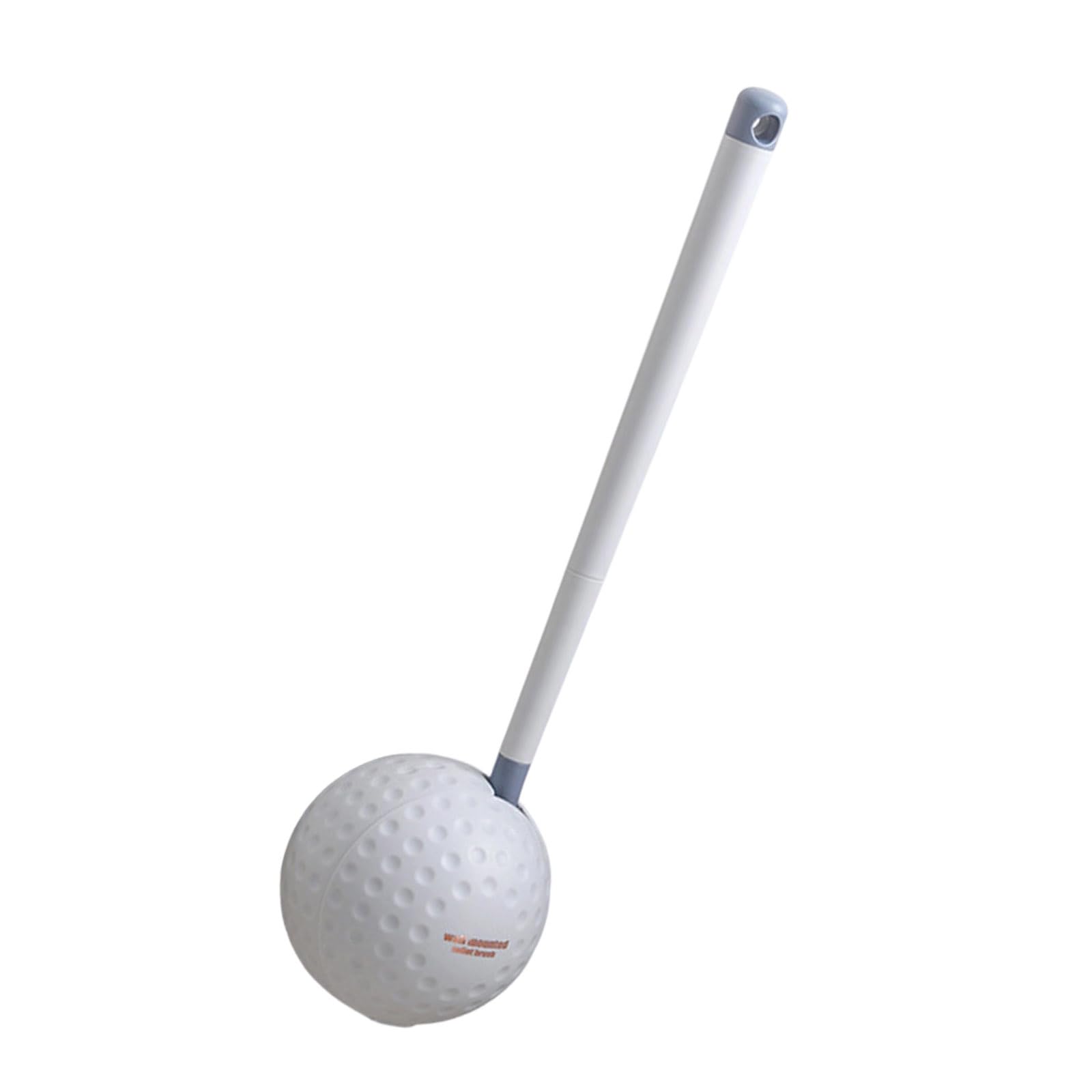 Space Efficient Hanging Toilet Brush with Ergonomic Golf Handle Golf Inspired Bathroom Cleaning for Household Strong Cleaning Toilet