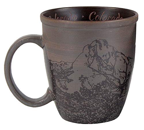 Taza de cerámica Americaware 15 oz con arte Colorado miniatura 1