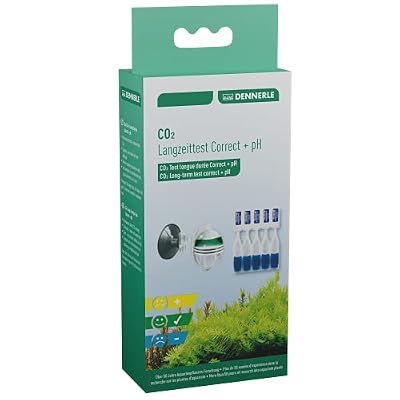 Dennerle CO2 Indicator Test Kit - Accurate CO2 & pH Monitoring