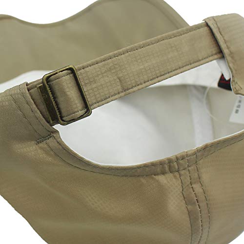uxcellmo Quick-Dry wasserdichte Baseballmütze für Männer und Frauen, Faltbarer Sonnenhut für Golf und Camping