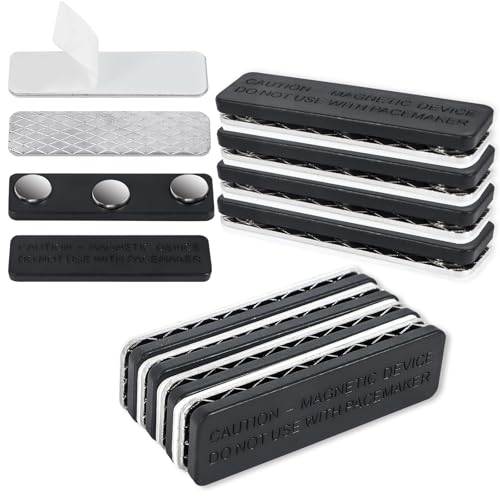 8 Pairs Magnetic Curtain Closure, Blackout Blinds Clips Accessory for Window Blinds Curtain, Adhesive Curtain Magnets Clips for Blackout Curtains(8PCS)