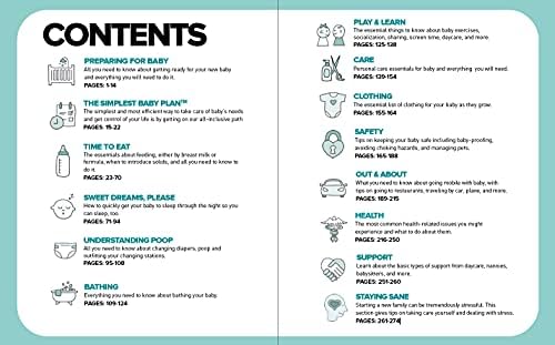 The Simplest Baby Book in the World: The Illustrated, Grab-And-Do Guide for a Healthy, Happy Baby