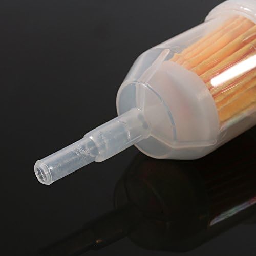 Inline Fuel Filter, Fydun Inner 2 pcs Fuel Filters Petrol Pipe Universal Car Motor Petrol Inline Pipe Reusable Fuel Filters Pipe 6 8mm Hose