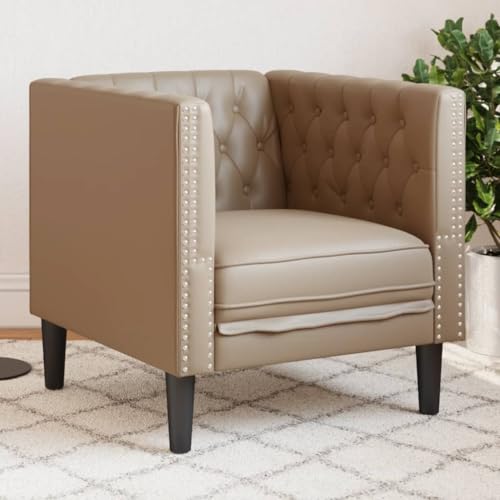 Genérico Sillón Chesterfield de Cuero