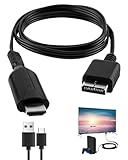 ps2 usb adapter saturn Leicht & tragbar: Kompaktes, robustes Gehäuse ideal für unterwegs oder zu Hause; Retro-Gaming jederzeit genießen; perfekt für Sammler und Fans klassischer Konsolen