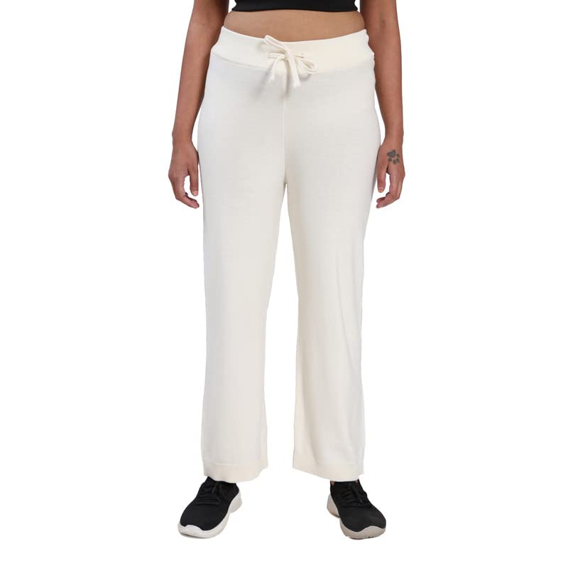 BlissClub Women's Relaxed Fit Mid Rise Pants