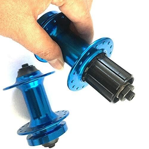 Cierres RáPidos para Bicicletas Pinchos de Cubo Rueda Bicicleta, Freno Disco, Tambor Flores, Tarjeta aleación Aluminio 32h, Coche Suelo montaña