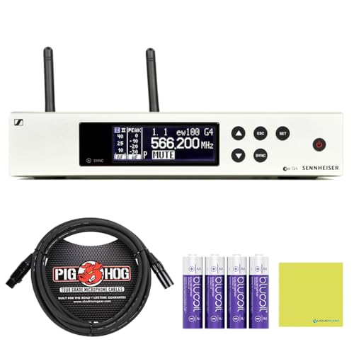 Liquid Audio Sennheiser Pro Audio Rackmount True Diversity Receiver (509654) Bundle