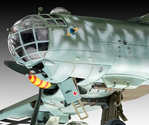 Revell 03913 Heinkel He177 A-5 Greif 14 Modellbausatz im Maßstab 1:72 Level 5orginalgetreue Nachbildung mit vielen… – Bild 4