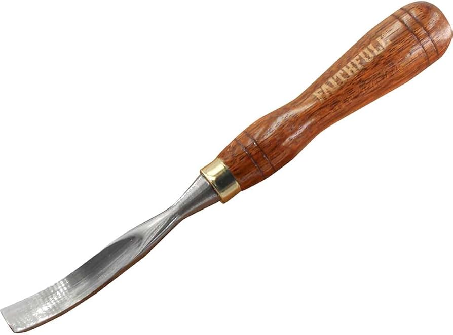 Faithfull WCARV11 Curved Gouge Woodcarving Chisel