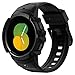 Spigen Rugged Armor Pro Case with built in Strap Band Compatible with Samsung Galaxy Watch 5 44mm (2022) and Samsung Galaxy Watch 4 44mm (2021) - Black