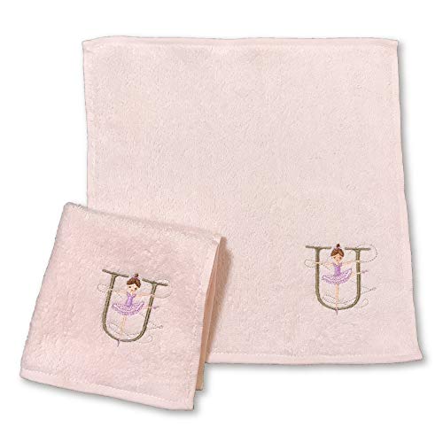 シンジカトウ イニシャルルルベ タオルハンカチ ピンク (U)