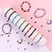 Wutubug 1800PCS 8mm 48 Colors Crackle Glass Beads Bracelet Making Kit, 2 Boxes Crystal Glass Beads for Jewelry Making, Round Beads for Bracelets