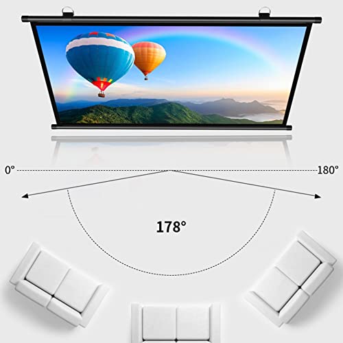 Pantalla de proyección manual 60 pulgadas 16:9 miniatura 3