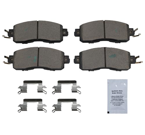 Image of HUSCH D1650 Front Ceramic Brake Pads Kit Fit For Nissan Altima 2013-2023, For LEAF 2014-2017