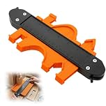 Contour Gauge with Double Lock – Accurate Shape Duplicator & Profile Gauge Tool for Woodworking, Flooring, Tiling, DIY Home Projects – Gift for Handyman, Dad, Husband
