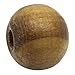 Souarts Coffee Round Ball Shape Wood Wooden Loose Beads 10mm Pack of 300pcs