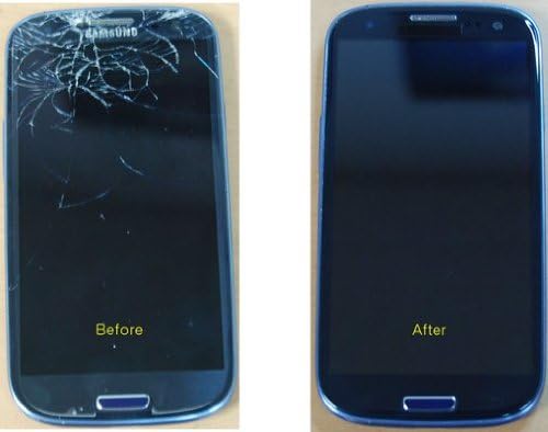 Premium Screen Replacement for Samsung Galaxy S3 EasyKit Adhesive (TM) Red Lens & Repair Kit S3 i9300 (AT&T/Verizon/Sprint/T-Mobile/US Cellular/Metro Pcs) I747 T999 I939 I535