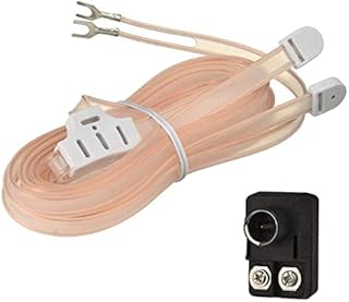 Bingfu FM Antenna Indoor Radio Antenna T formation Cable Plug Transformer Balun 75/300 ohm F Type Adapter 2 kit for Enhances FM Stereo Reception