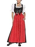  Dirndl von Berwin & Wolff 3 teilig - Rot Schwarz Gr. 40