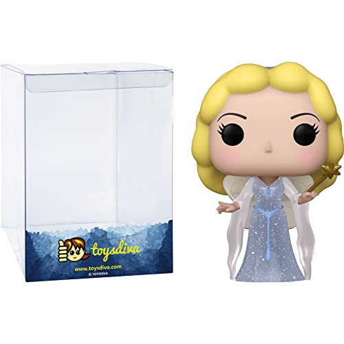 Blue Fairy (Chase): P O P ! Vinyl Figurine Bundle With 1 Compatible 'Toysdiva' Graphic Protector (1027-51535 - B/A)