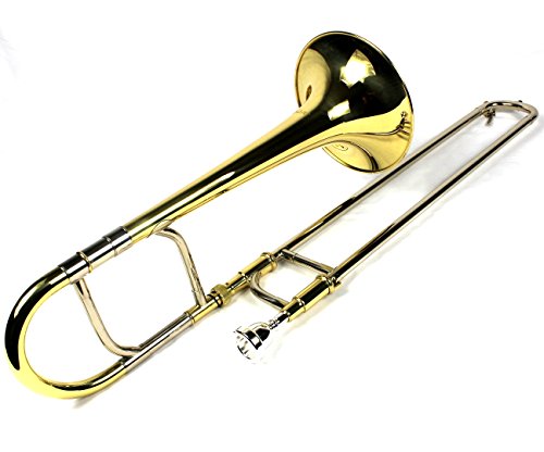 Brand New Eb Alto Trombone w/Case and Mouthpiece- Gold Lacquer Finish