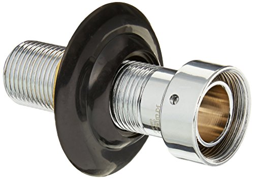 Krome Dispense C302 Chrome Plated Brass Standard Shank with 1/4" Bore, 3-1/8" Long