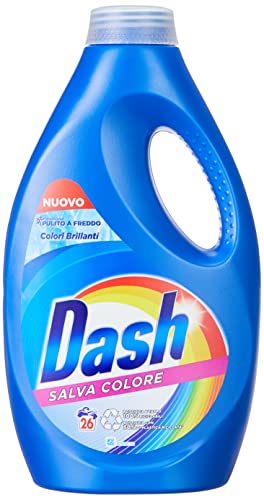 Dash Salva Colore Detersivo Lavatrice Liquido 5.2L, 104 Lavaggi, Impeccabile Contro Le Macchie A Ogni Lavaggio - Immagine 3