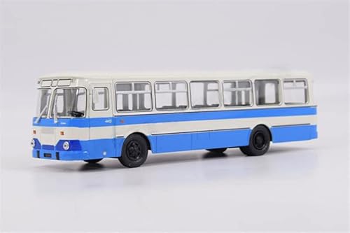 Modimio Russia For Liaz 677M City Bus Blue 1/43 Abs Truck Pre-Built Model #TOP5