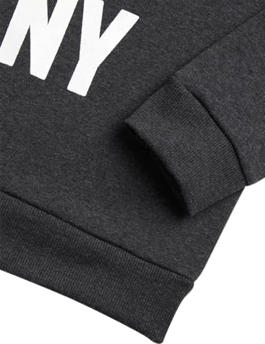 DKNY Boys' Tracksuit Set - 2 Piece Soft Performance Fleece Athletic Sweatshirt and Jogger Sweatpants for Boys (Sizes: 4-12)3