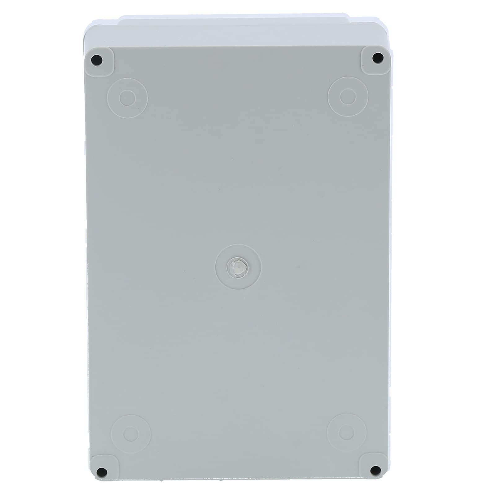 Distribuidor de Corriente de Pared de 2 Posiciones para Caja Eléctrica de Sitio de Construcción Al Aire Libre 16 A 220‑250 V, Carcasa de ABS, Protección IP65, Cubierta con