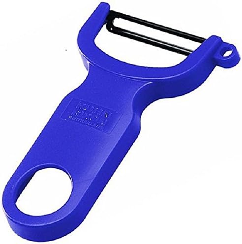 Kuhn 2771 Rikon Original Swiss Peeler, Purple Blue, Carbon Steel, Imports
