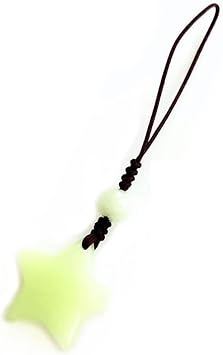 Glow in Dark Star Pendant Phone Chain Charm Hanging Rope Lovely Phone Strap Bag Decoration Lanyards Keychain Accessory
