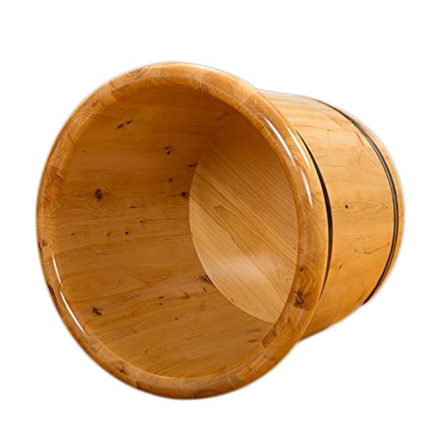 Cubeta de madera para spa de pies para pedicura miniatura 3