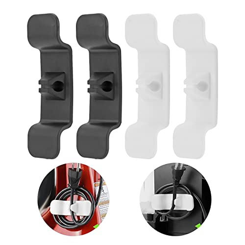 4 unidades organizador de cables para utensilios de cocina soport...