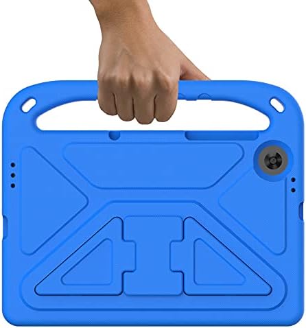 XunyLyee Kids Case for Lenovo Tab M10 HD 2nd Gen (10.1 Inch), Shockproof Handle Light Weight Stand Cover for Lenovo Tab M10 HD 2nd Gen TB-X306F/TB-X306X, Blue