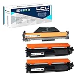 Contenido: 3 Paquete (2 tóner + 1 tambor) CF217A (tóner):1600 páginas, CF219A (tambor):12000 páginas con una cobertura del 5% de A4.