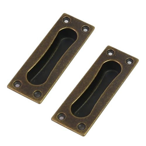 Chinflly Antique Recessed Finger Pulls