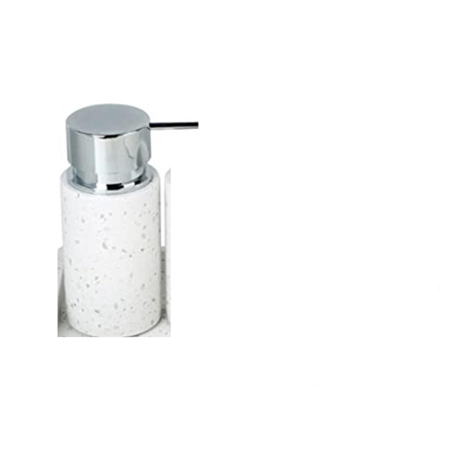 piatto Marble Soap Dispenser Square Or Round, Suitable For Bathroom And Hotel Accessori per il bagno(Circle)