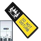 Türschild, stark, selbstklebend, doppelseitig, Türhänger für Geschäft, für Zuhause, Badezimmer, Hotel, Wohnung, Büro, Meeting, Geschäftszentrum