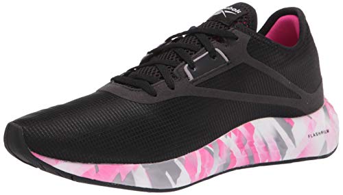 Reebok mens Reebok Flashfilm 3.0 Cross Trainer, Black/Cold Grey/Proud Pink, 7.5 US