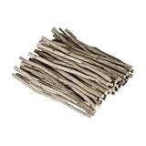 Color: Wood; Material: Red-bud Wood; Diameter: 6-10mm / 0.24-0.39inch; Length: 20cm / 8inch; Packing List: Wood Log Sticks x 50Pcs Advantage: 1. These wooden sticks are made of natural branches, are not easy to break, and are durable without falling ...