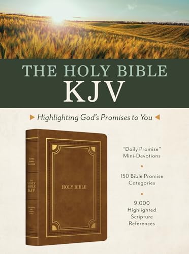 Holy Bible: KJV Highlighting God's Promises to You - Gold & Camel