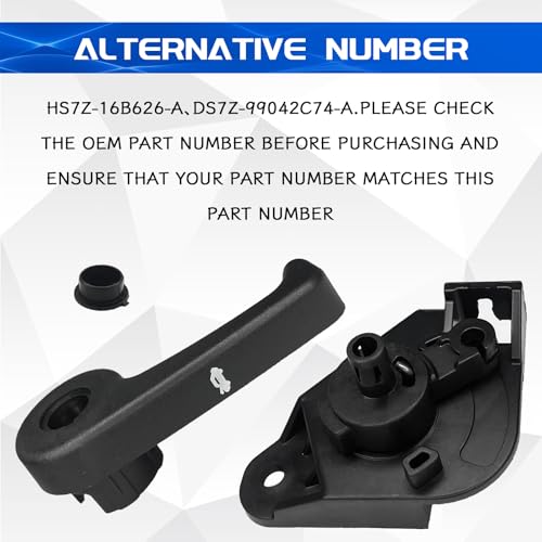 HHZL Hood Release Handle for 2013-2020 Ford Fusion Lincoln MKZ Hood Latch Assembly Bonnet Open Pull Release Handle with Mounting Bracket Replaces# HS7Z-16B626-A, DS7Z-99042C74-A by HHZL - Used condition - Image 4